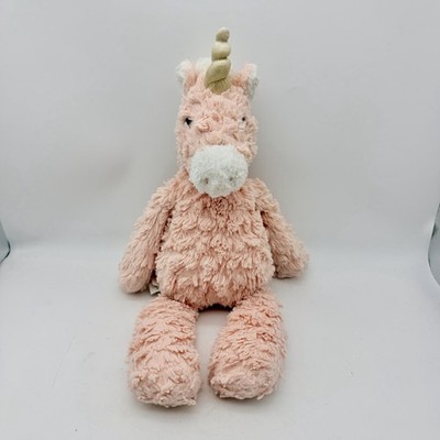Mary Meyer Pink Unicorn Blush Putty Plush Stuffed Animal 13''