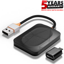 Wireless CarPlay Adapter Dongle USB For Apple iOS Car Auto Navigation Player