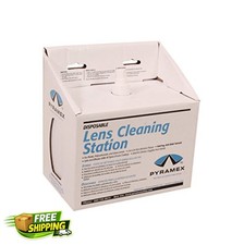 Lens Cleaning Station with 16oz Solution and 1200 Tissues Anti-Fog Eyeglass