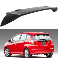 Roof Spoiler For Honda Fit Jazz 2009-2013 Hatchback Matte Black