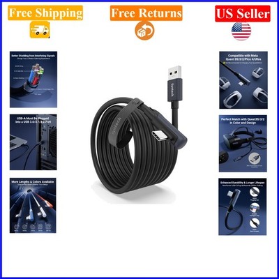16ft USB 3.0 Link Cable for Oculus Meta Quest 3/Quest 2 & PC VR, Black