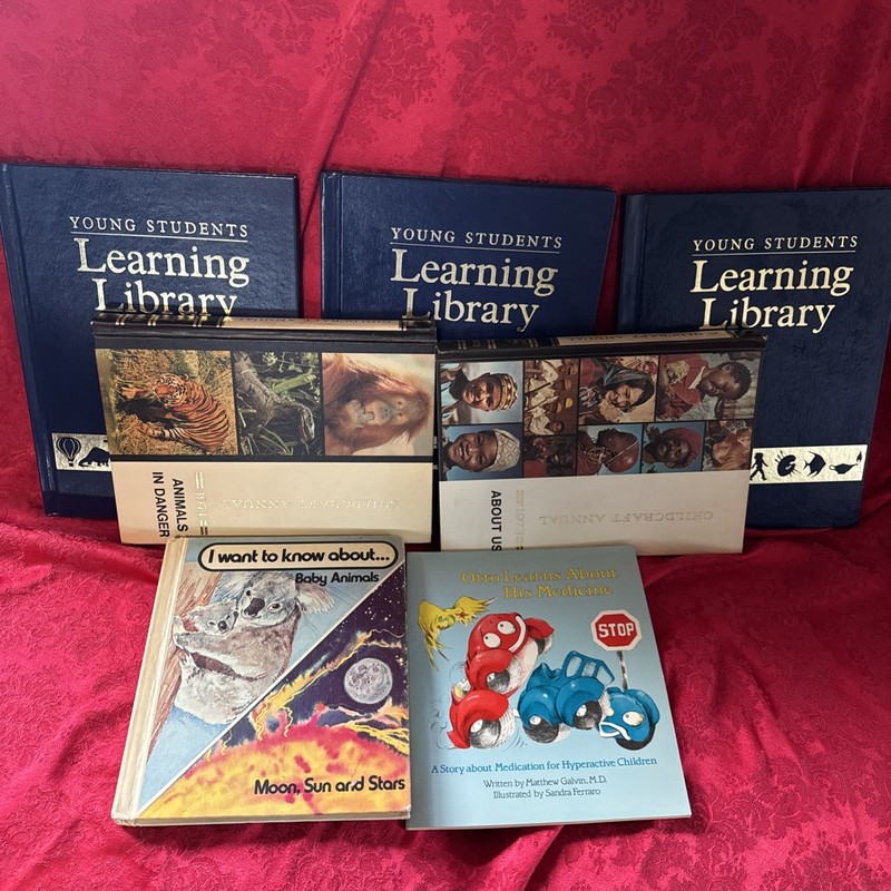 Educational Children’s Kids Book  Lot.  Home School.  Lot Of 7 Books