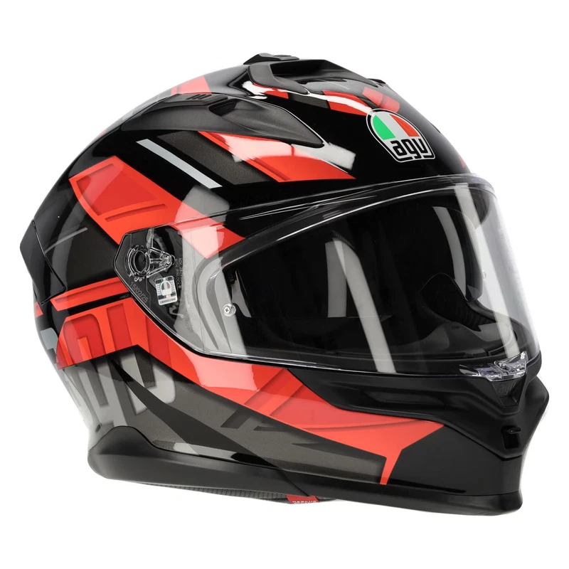 AGV K7 Taurax Black Red, photo 5 of 11