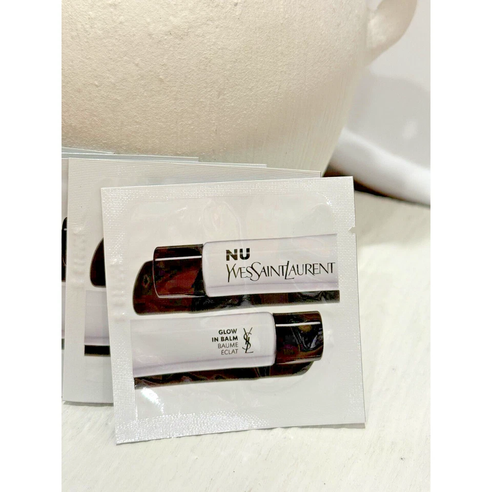 5X YSL Yves Saint Laurent NU glow in balm sample Size 0.05 fl oz ea NEW - Image 3 of 4
