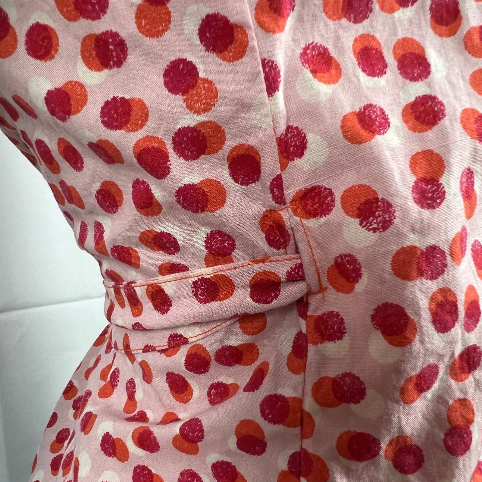 Aller Simplement SMALL MEDIUM Pink Red Orange Dot… - image 5