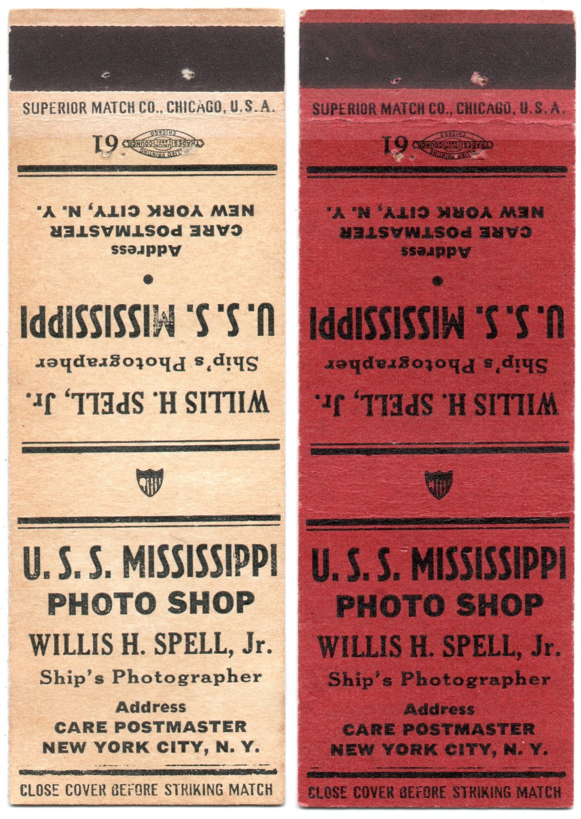 Military Spell MILITARY 2 U.S.S. MISSISSIPPI CONJUNCTIVES - PHOTO SHOP 20 FS ...