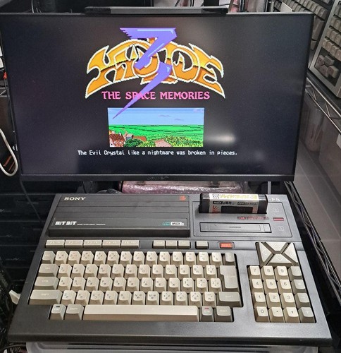 Sony HB-F5 MSX2 Hit Bit Home Computer Vintage Japan Tested Working | eBay