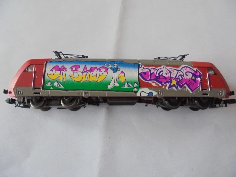 Roco 23310, BR 101, Nr. 101 001-6, DBAG, rot/grau, neuwertig/ohne OV, gesupert