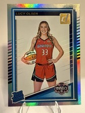 2025 Panini Donruss WNBA Rated Rookie Lucy Olsen #97 Holo (RC)