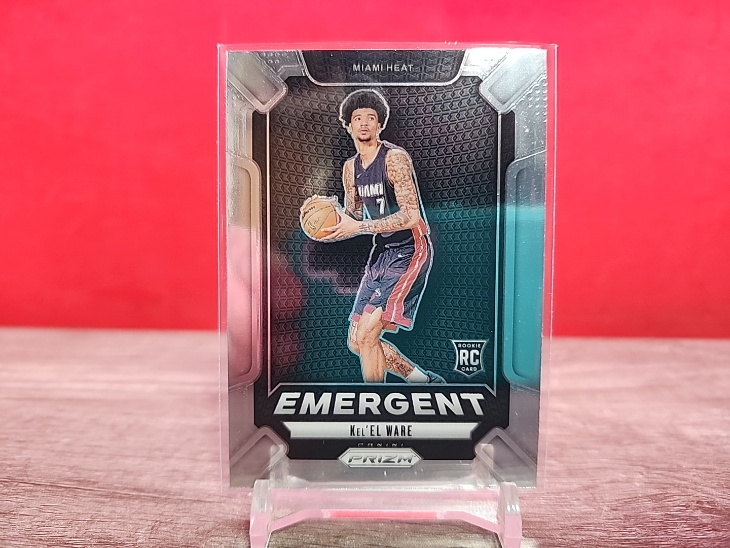 2024-25 Panini Prizm Kel'el Ware Emergent #2 (RC) Miami Heat NBA