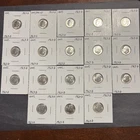 18- 1963-D Roosevelt Silver Dimes High Grade