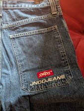 1990's-y2k jnco vintage skater wide jeans underground substance 34 x 32