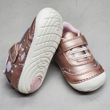 STRIDE RITE SRT Adalyn Sneaker Shoes Toddler SZ 5.5W Rose Gold BB000702
