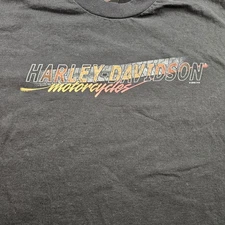 Vintage Harley-Davidson Shirt Men' Large Graphic Daytona Beach Made In USA Biker