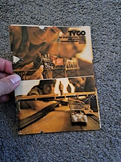 Vintage Tyco HO Scale Electric Trains Tycopro Racing System 1971 72 Catalog