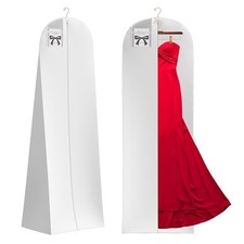 70" Wedding Dress Garment Bag with 15" Gusseted for Ball Gowns  Bridal A