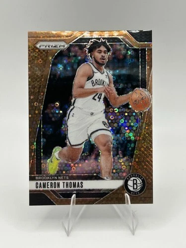 2024-25 Panini Prizm Disco /20 Cameron Thomas #91 SP Bronze