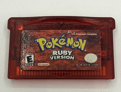 Pokemon Ruby Version Nintendo Game Boy Advance 2003 GBA Authentic