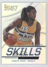 2013-14 Panini Select Skills Silver Prizm Kenneth Faried #14 04wh