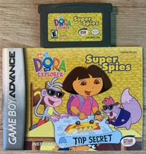 Dora the Explorer: Super Spies (Nintendo Game Boy Advance, 2003): GAME & MANUAL