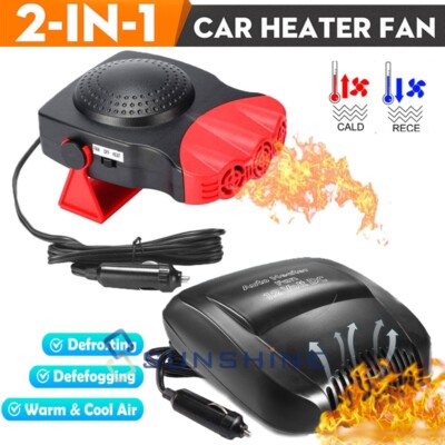 150W in Car Heater Air Auto Dryer Windshield Defroster 12V Plug-In  Portable