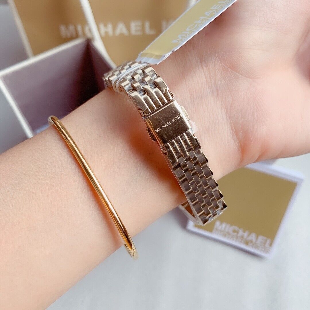 Michael Kors Women's MK3229 - Petite Lexington Gold Watch | eBay Michael Kors Women's MK3229 - Petite Lexington Gold Watch | eBay