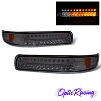 For 99-2002 Silverado L.e.d Parking/signal Lights All Smoke Amber Lh+rh on sale For 99-2002 Silverado L.e.d Parking/signal Lights All Smoke Amber Lh+rh on sale