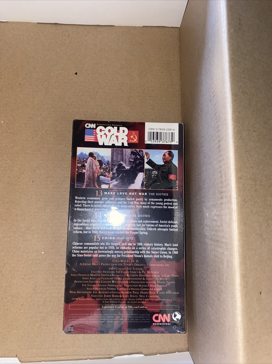 CNN Prespectives Presents Cold War Vol Episodes 13 14 15 VHS