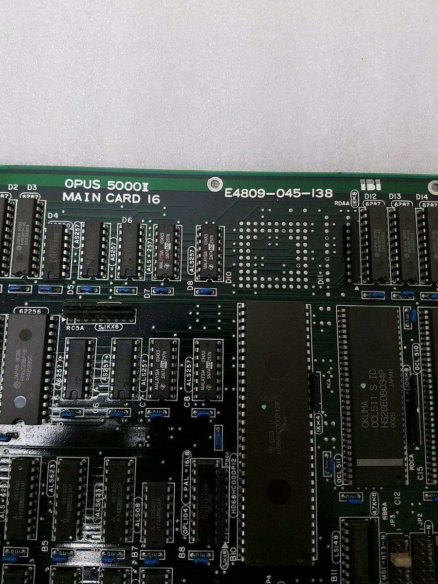 6E184 E4809-045-191 OKUMA 動作保証 OKUMA MAIN CARD 16 E4809-045-138 OR A1911-1516 | eBay