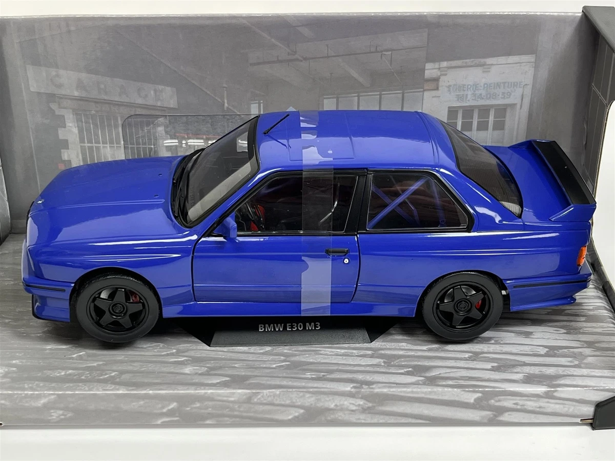 BMW E30 M3 1990 Blue 1:18 Scale Solido 1801516 | eBay