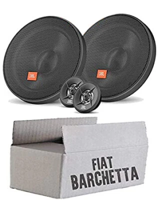 JUST SOUND BEST CHOICE FOR CARAUDIO Altavoces JBL para Fiat Barchetta - cajas de 16 cm - coche - kit de montaje - puerta delantera