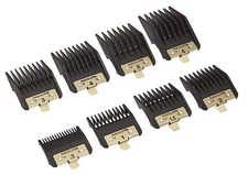 FXPCG Babyliss 4barbers clipper guards 8 set pcs guide premium black and gold