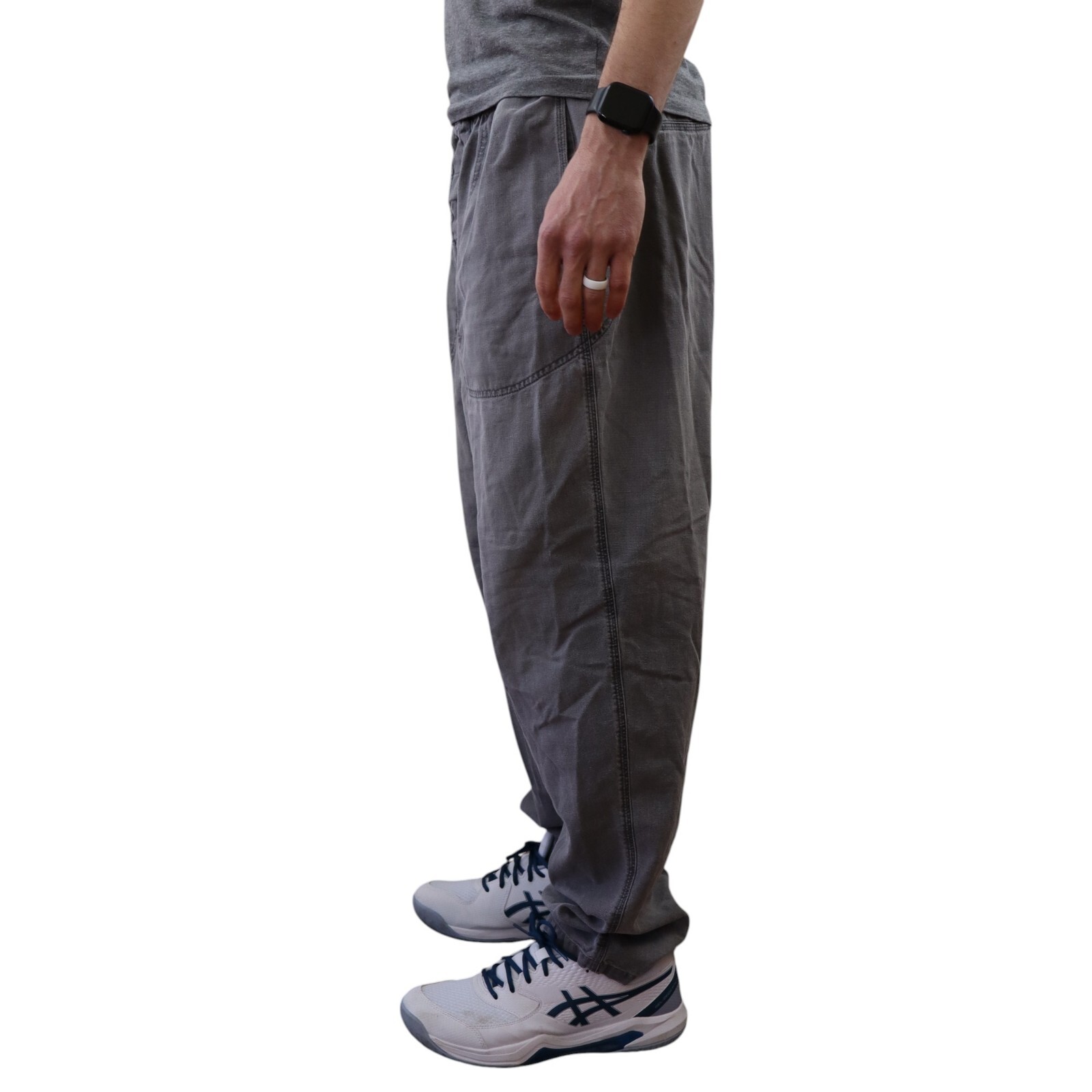 Vtg 1997 Patagonia Canvas Gaucho Bombachas Baggies Pants Mens XL 36 38 Stand Up image 5