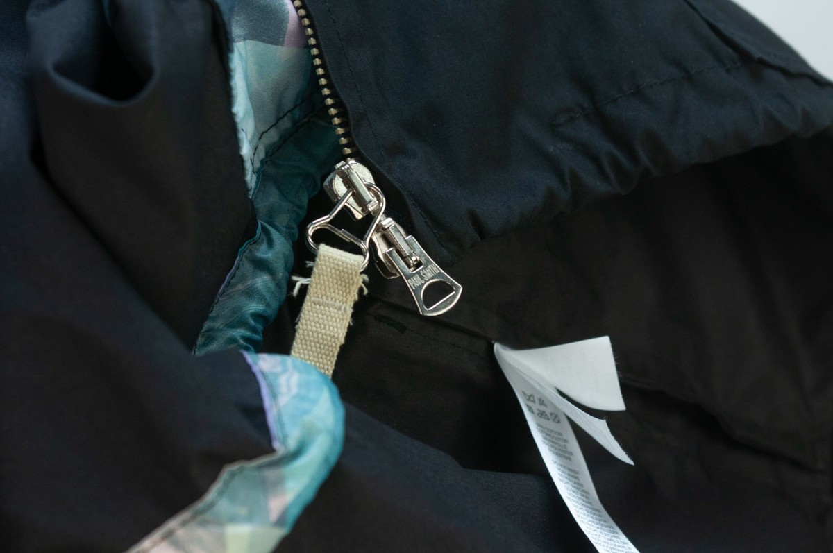 Paul Smith Jeans Full Zip Hooded Smock Jacket Size XL Black Paul Smith Jeans Full Zip Hooded Smock Jacket Size XL Black