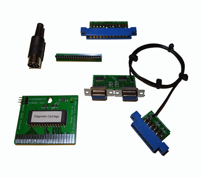 New Commodore 64 Dual Dead Test & Diagnostic Cartridge Full Test Harness 791