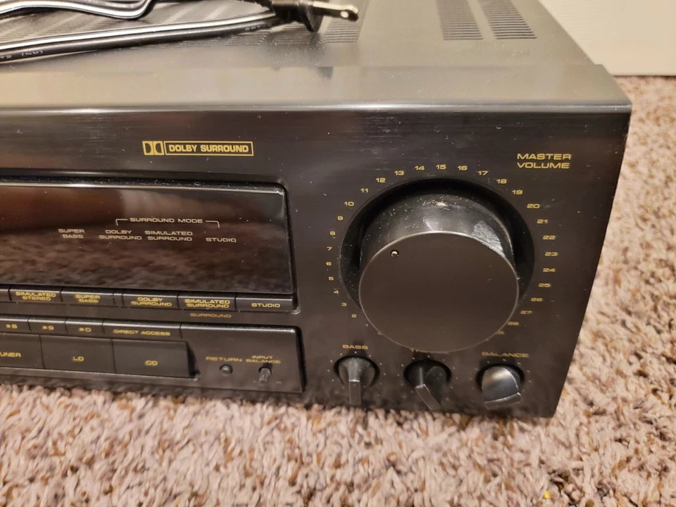 Pioneer VSX-402 Audio Video Home Theater Stereo Receiver (No Remote Control) 🔥 - Image 3 of 4