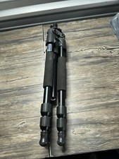 Giottos MT-9160 Aluminum Tripod Legs, Black, 3-Section, 23.6-63 in