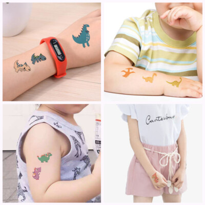  10x Blätter Kinder Jungen Mädchen Temporäres Tattoo Party Beute Beutel Füllung Spielzeug