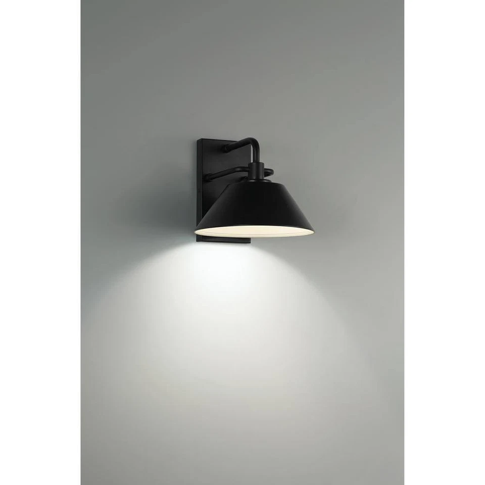 Access Lighting 1-Light Black LED Outdoor Wall Lantern Sconce 1-Pack - Image 2 of 4
