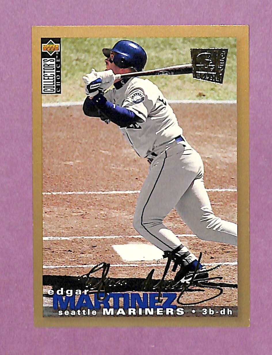 1995 Upper Deck Collector's Choice Special Edition Gold EDGAR MARTINEZ #129