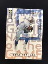 Eddie George Texas Tornado 1997 Upper Deck Collector's Choice NFL #69 Oilers