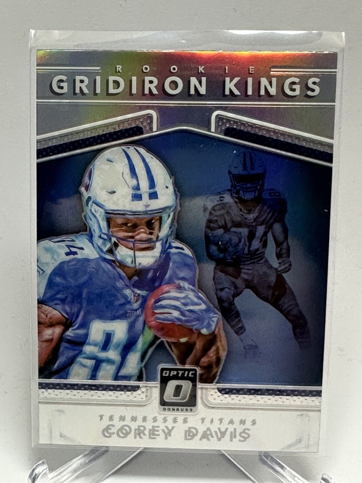 2017 Donruss Optic Corey Davis Rookie Gridiron Kings Prizm Holo #8