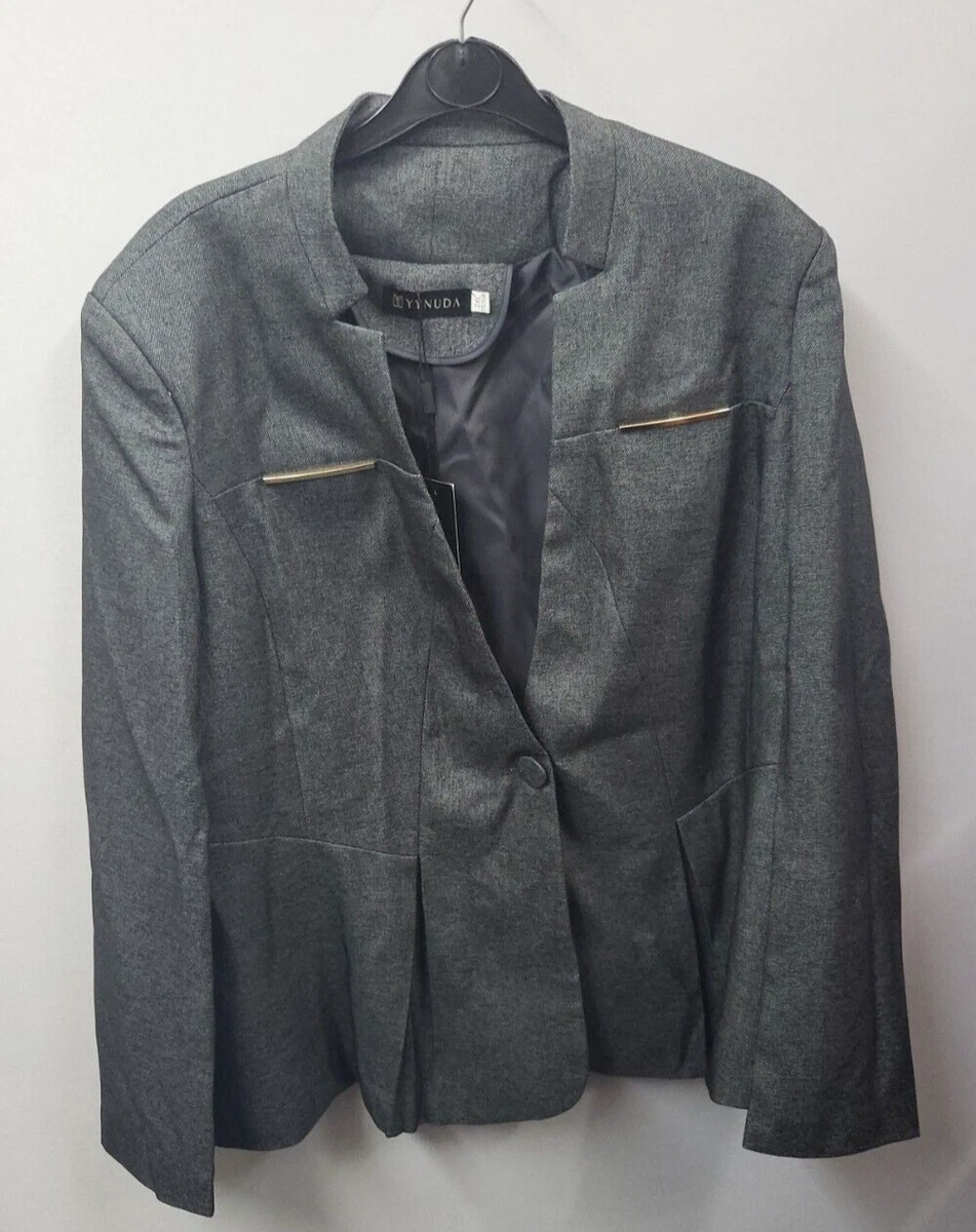 Grey ladies shop blazer uk