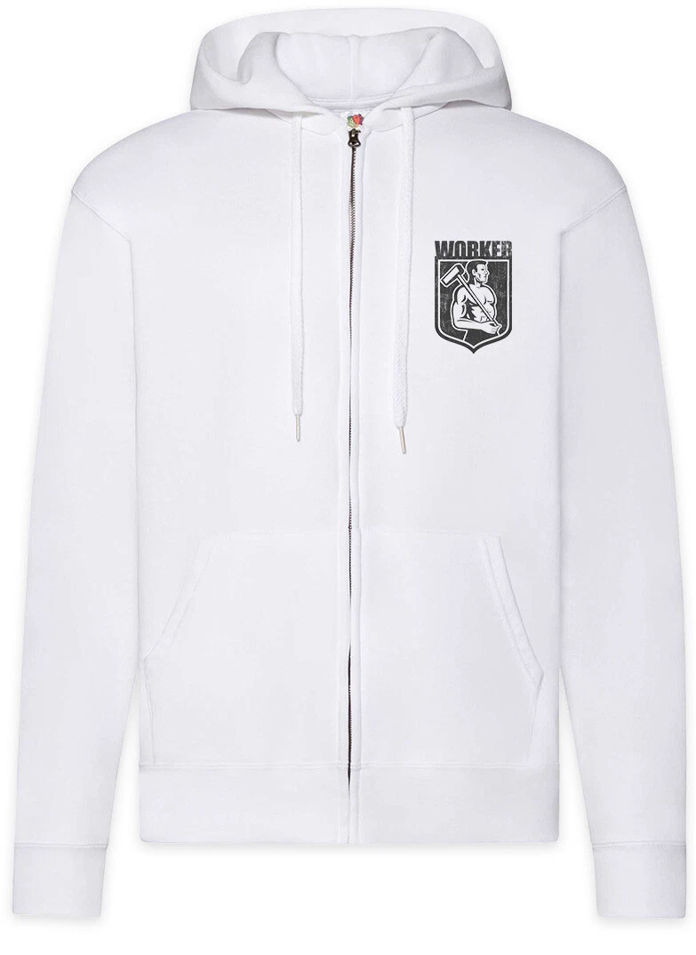 Worker II Zipper Hoodie Handcraft Artisans Socialism Communism Working Class