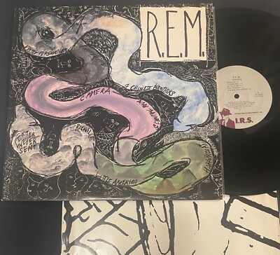 REM Reckoning 1984 1st IRS SP-70044 monarch /sterling dishing but plays NM