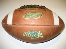 TREY LANCE - 2019 North Dakota State BISON GAME USED Wilson GST Football - NDSU