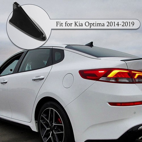 Fits 2015~17 Genesis Coupe & G80 Ebony Black FM/AM Shark Fin Roof Antenna Cover - Picture 4 of 9