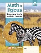Math in Focus: Singapore Math: Student Workbook, Book B Grade 5 - GOOD