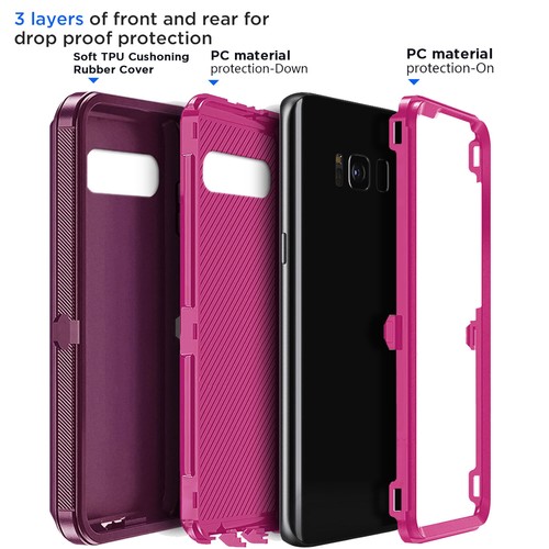 For Samsung Galaxy S8/S8+ Shockproof Rugged Heavy Duty Phone Case Cover - Picture 48 of 68