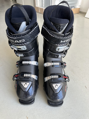 HEAD Ski Schuhe Herren Grösse 42 Schwarz- Gebraucht- TOP Zustand!